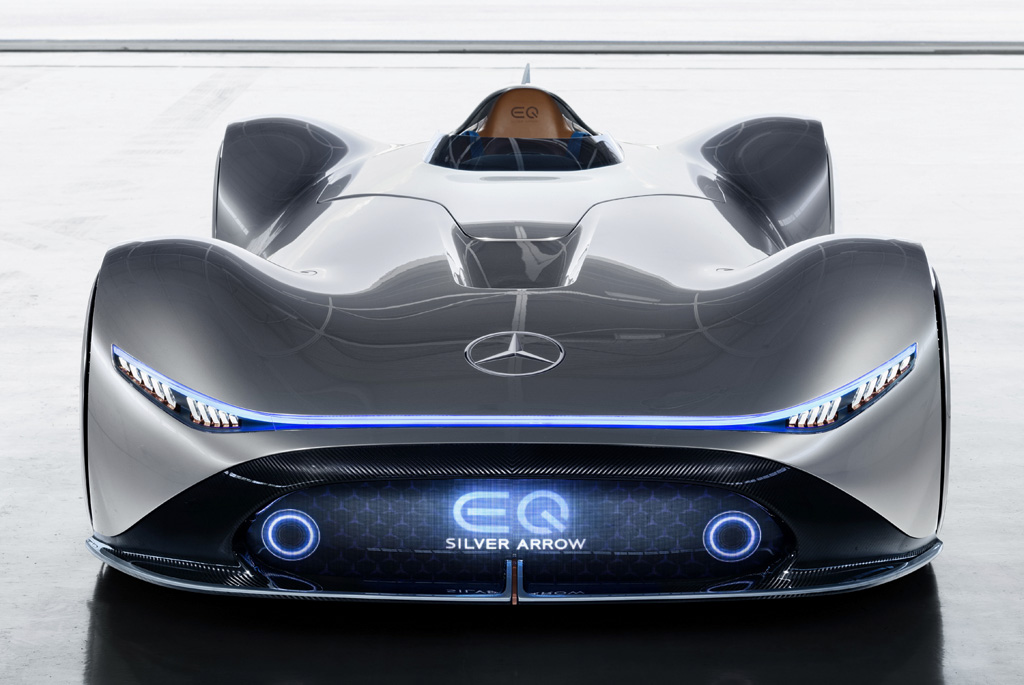 Mercedes-Benz Vision EQ Silver Arrow | Zdjęcie #3