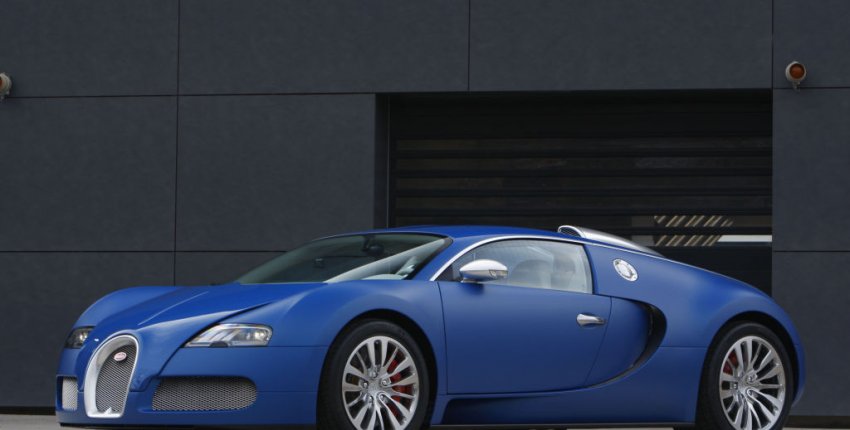Zdjęcie Bugatti Veyron Bleu Centenaire