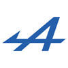 Grafika z logo Alpine
