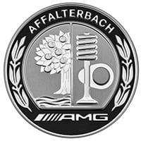 Grafika z logo Mercedes-AMG