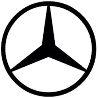 Grafika z logo Mercedes-Benz