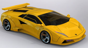 Lamborghini Countach EV
