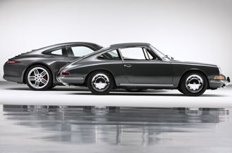 2012 911 Carrera 4S Coupe i 1964 911 2.0 Coupe