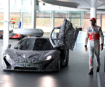 McLaren P1 i Jenson Button