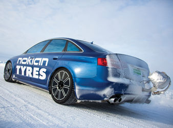 Audi RS6 Ice Speed Record