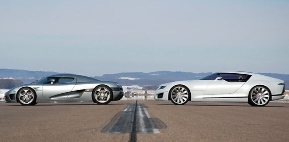 Koenigsegg CCX & Saab Aero-X
