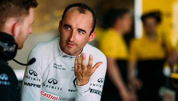 Robert Kubica 2017 F1 Test