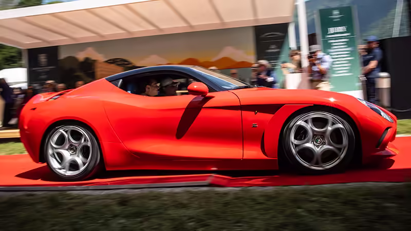 Alfa Romeo 8C Doppiacoda Zagato Zdjęcie Alfa Romeo 8C Doppiacoda Zagato