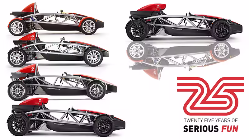 Ariel Atom generations Zdjęcie Ariel Atom generations