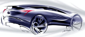 Mazda Concept Moscow Sketch